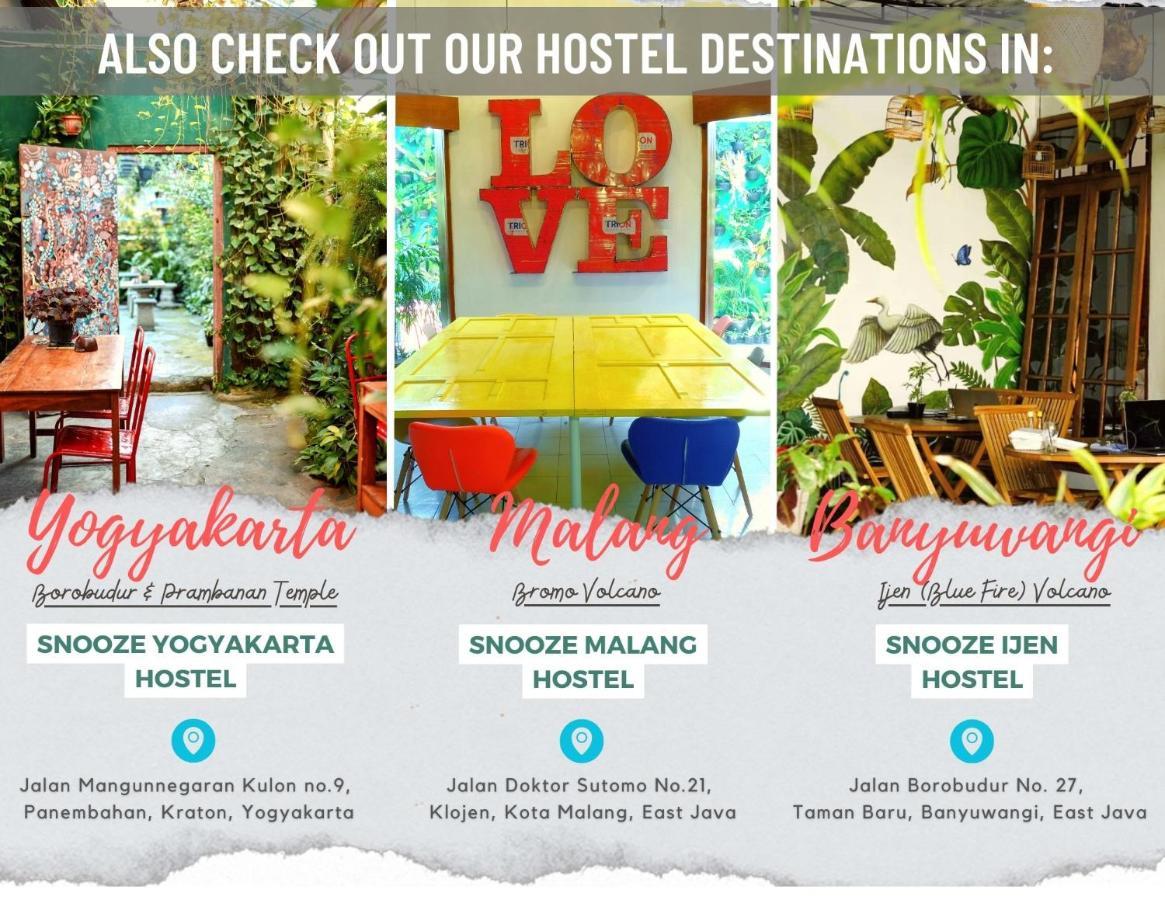 Snooze Hotell Yogyakarta Exteriör bild